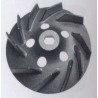 Ventilador de aluminio de la turbina - Fiat 500 N / D / F / L / R / 126A / 126A1