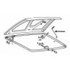 Asta sostegno cofano - 124 Spider AS/BS/BS1,CS,CS1,CS2,CS0 (