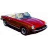 Goma de parabrisas - Fiat 124 Spider (1966--1985)