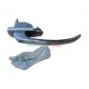 Left outer door handle (in Alloy) - 600/600D ( -- 1965)