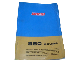 Body panel spare parts catalogue - Fiat 850 Coupe Sport