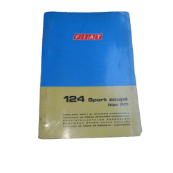 Catalogue pièces détachées carrosserie - Fiat 124 Coupe 1600