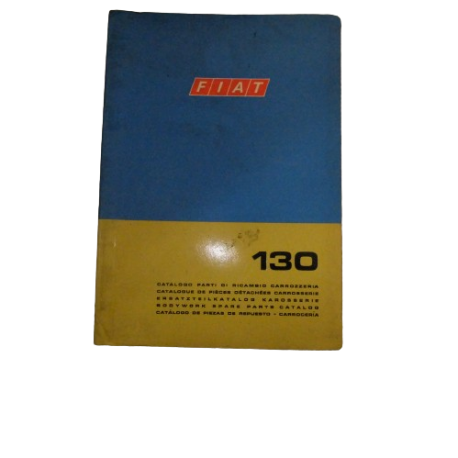 Body panel spare parts catalogue - Fiat 2300 Berline