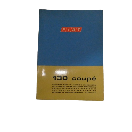 Body panel spare parts catalogue - Fiat 130 Berline